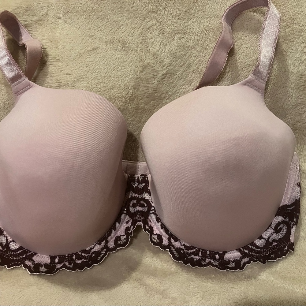 Wacoal Instant Icon® T-Shirt Bra, 36DDD, Beet
